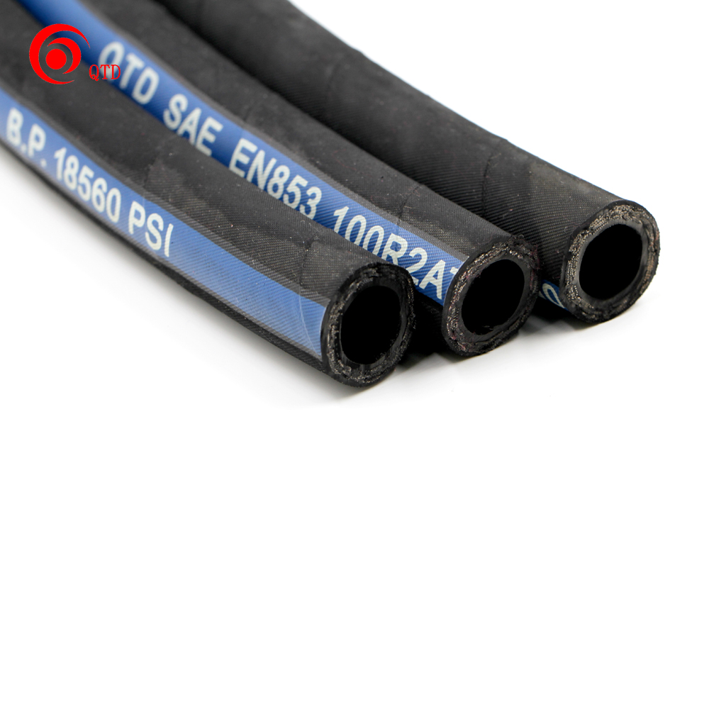 High Pressure Factory Wire Braid Specification Hydraulic Rubber Hose Prices