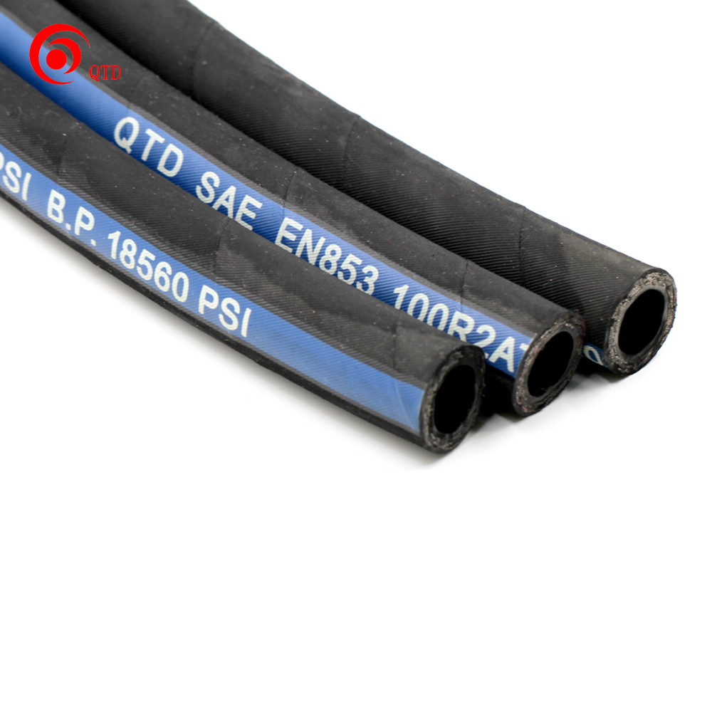 Fire Sleeve Flexible China Manufacture Oil Resistant Excavator Hydraulic Rubber Hose